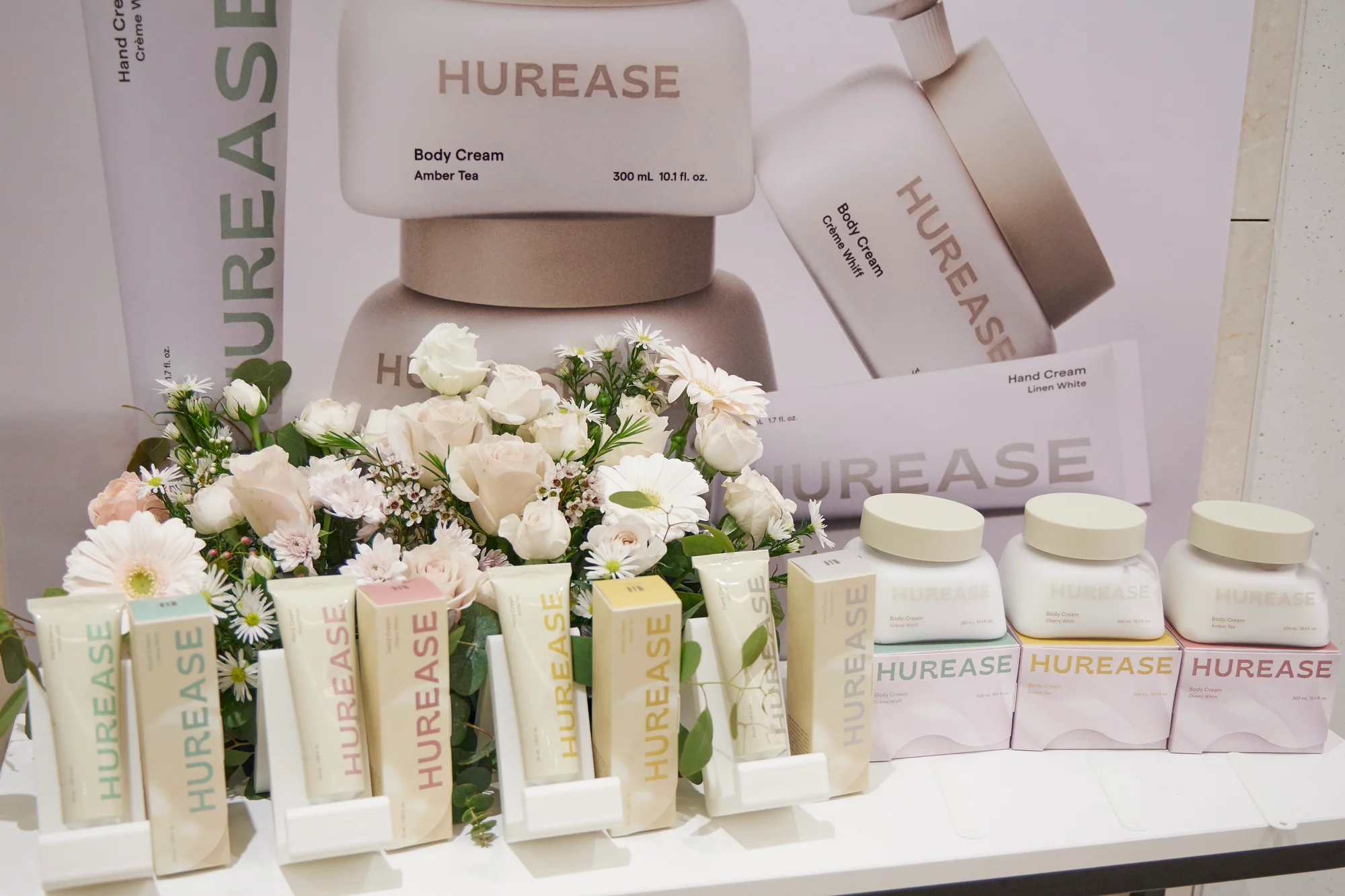 HUREASE 런칭 행사 — 브랜드 공간·제품 체험·프로그램 운영