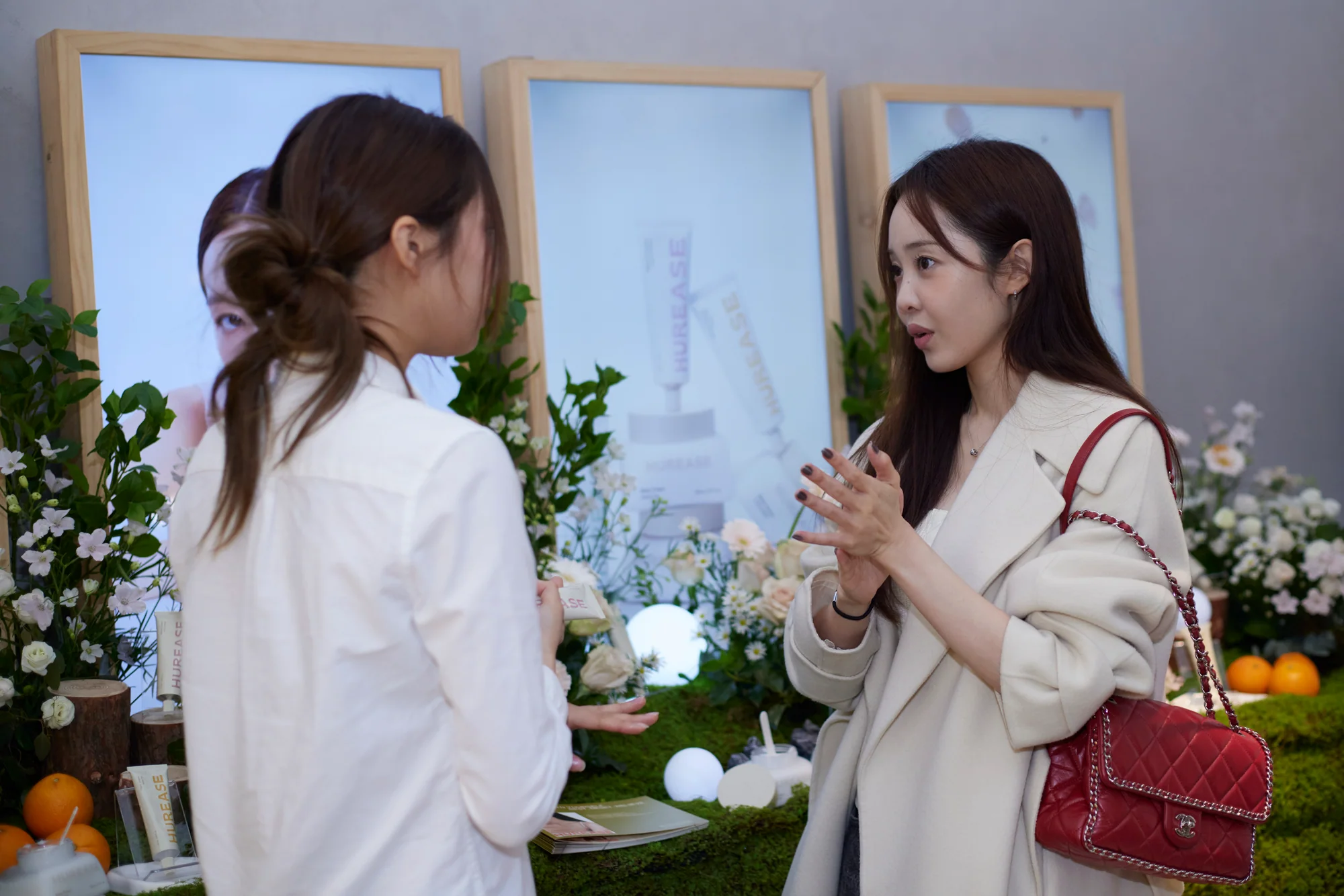 HUREASE 런칭 행사 — 브랜드 공간·제품 체험·프로그램 운영